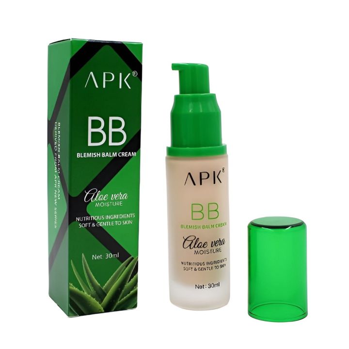 APK BB Blemish Balm Cream with Aloe Vera Moisture - Soft & Gentle Skincare Solution