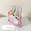 Makeup Mirror Ladies Makeup Desktop Cute Rotating Fashion Mirror Oval Rectangle Shape Women Cosmetic Mirror. 