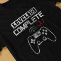 Level 10 Complete Classic TShirt For Men Gamer Gaming Controller Clothing Novelty Polyester T Shirt Soft. 