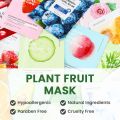 Pack of 12/24 Face Facial Mask,  Natural Skincare Spa Facial Mask Set for Teen Girls - Moisturizing, Hydrate, Face Mask Sheet Nourishing, Cleansing, Soothe (Random Flavors). 