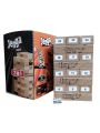Hasbro Gaming Jenga Tower Wood Blocks Game - Dice and Numbers Classic Jenga Wooden Stacking Tower Game for Kids & Adults. 