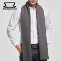 Men Scarf Stylish Cozy Men's Faux Cashmere Long Scarf Perfect for Formal Casual Wear Long Men Scarf. 