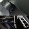 useful product 30cm×150cm Leather Texture Car Vinyl Wrap Sticker Car Inner Decal Film Black Hot HOT. 