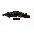 ABC  Beads - Bright Colored Alphabet Craft Letter Beads. ALPHABET BEADS – The pack of ABC beads comes with a mix of different colors.Included are 160 to 164 beads per pack.. 