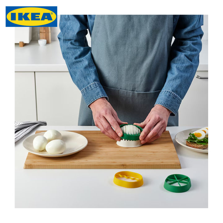 IKEA Egg slicer, set of 4, mixed colours