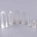 Clear Quartz Crystal Point Natural Wand Specimen Reiki Healing Stone MJ. 