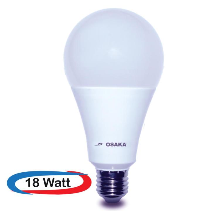 Osaka Led Bulb 18Watt E-27 Equivalent LED Light Bulb 2200 Lumens 6500K Daylight Non-Dimmable Mudassar Hussain ( Super Tech )