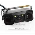 Night Vision Car Rear Vew Camera with Visible Parking Sensor. 