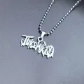 Hip Hop Rapper Juice Wrld 999 Necklace Stainelss Steel Letter Name Heart Pendants Necklaces Fans Memorial Jewelry Gifts. 