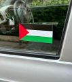 SMRT Palestine Flag Sticker 5x2.5 Inch - Free Palestine Vinyl Decals for Car Window, Bumper, Laptop - Waterproof Palestine Stickers for Expressing Solidarity and Support. 