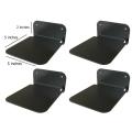 Pack of 4 - Invisible Bookshelf/Book Rack/Floating Shelf. 