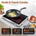 Ancher Plus Electric Cooking Stove Infrared Hot Plate SV-15 Universal Hot Plate- 2200W Electric Stove Induction Plate Specially for Cooking Single Burner Stove, Compact Hotplate. 