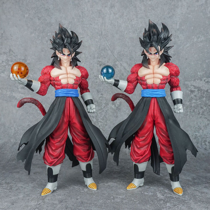 Dragon Ball Saiyan Super Four Sun Wukong Handmade Anime Large Model Scenery Doll Decoration