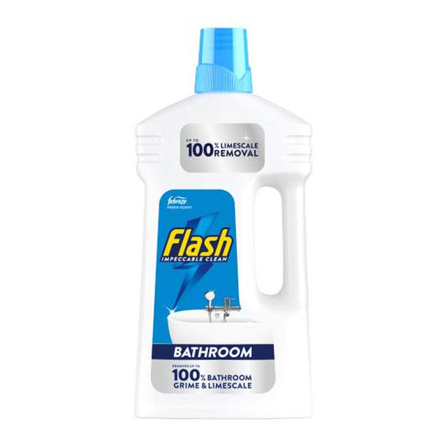 Flash Bathroom Cleaner And Limescale Liquid - 950ml