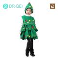 Kids' Holiday Costumes Festive Christmas Tree Costume Set for Girls Easy to Clean Xmas Hat Dress for Performance Cosplay Perfect Holiday Gift Christmas Costumes for Kids. 