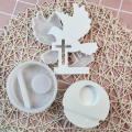 Silicone Gypsum Mold Peace White Silicone Mold Cement Mold for Home Decor Craft Projects Art Enthusiasts Diy Crafters Gift Making. 