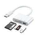 3 In1 USB Type-C /Micro-USB USB 2.0/3.0 Memory Card Reader Writer OTG Adapter SD TF Super Speed - Global Gadgets. 
