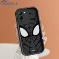 ZCSIBORUI for Infinix Note 12 G96 Back Cover Spider Man Facial Pattern Soft Camera Protection Rubber Ladder Phone Case. 