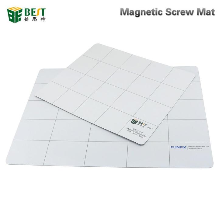 Magnetic Screw Mat Work Pad With Marker Pen Eraser Phone Laptop Tablet Iphone Repair BGA Dent Repair Work Pad Magnetic Mat