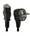 Computer Power Cable Cord for Desktops PC and Printers/Monitor Power Cable 1.5m copper Wire Original black. 