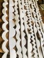 Buckram Neck, Daman, Sleeves, Poncha Design White Color | Chipi Bukram Pasting Fusing for Sewing, Tailoring, Fashion Designing Set of 10 Pcs. 