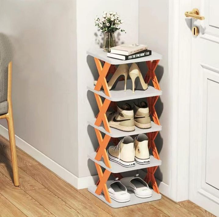 Versatile Spaces Rack 5 Layers-Multi-functional Rack Versatile Stackable Organizer for Shoes ...