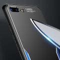 For iPhone 8/iPhone 7 Electroplated Metal Back Panel Soft TPU Bumper Double Shockproof Protective Cover Compatible case. 