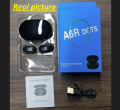 A6R Dots TWS Wireless Earbuds Bluetooth 5.1 Deep Bass Stereo Sound Mini Earbuds. 