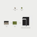CELIAKAY card bag female 2022 new trendy dog u200b u200btooth wallet card holder bank card bus card bag ID card holder. 