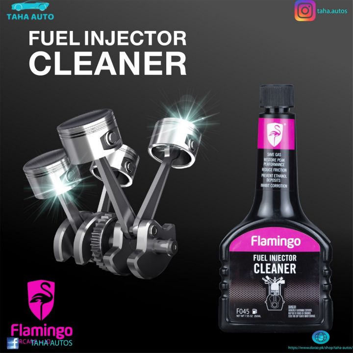 Flamingo Fuel Injector Cleaner Petrol Saver Injector Cleaner Petrol Injector Cleaner Fuel Additive– 354ml