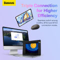 Baseus F01B Silent Wireless Mouse, Tri-Mode Bluetooth Mouse with 1600 Dpi Compatible with PC, Mac, Laptop, Tablets. 