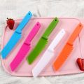 9 Pieces Kids Cooking Set, Plastic Children's Safe Cooking Chef Knives and Cutting Board, Kids Fruit Salad Knives. 