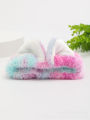 Unicorn rainbow color face wash headband cute cat ear makeup home headdress children's headband headband. 