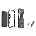 Shockproof Armor Phone Case For Apple iPhone 11 Rugged Bracket Anti-Fall Protector Cover. 