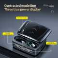 M90 TWS Wireless Bluetooth 5.2 Earbuds with Charging Case and Noise Cancellation. 