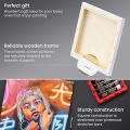 InstaOrder - 2 Pcs – 8x8 Inch Primed Canvases for Painting, 100% Cotton Stretched Canvas, Art Supplies for Acrylic Pouring, Oil Painting and Watercolor, Acid Free Canvas - Art Panel - Small Canvas – Artist. 