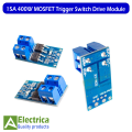 1/5 pcs 15A 400W MOSFET Trigger Switch Drive Module PWM Regulator Control Panel for arduino by Electrica. 