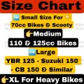 Full Bike Cover Yamaha ybr 125 125g Suzuki gs gr 150 Honda CBR cb 150 f r cd cg 100 125 70 unique pridor Parachute Quality. 
