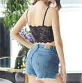 Yingbao Lace crop tops bralette for Women Teen Girl Sleeveless Ladies Sleep Night Plain Tank Camisole Vest Bra Tops White Black Red. 