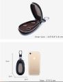 Car Key Holder Leather Vehicle Universal Remote Key FOB Smart Key Protector Keychain Case. 