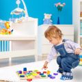 3D Wooden Alphabet Puzzle Board  ABC BIG LATTER ALPHABET. 