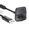 Xbox 360 Wireless Controller Charging Cable - Black. 
