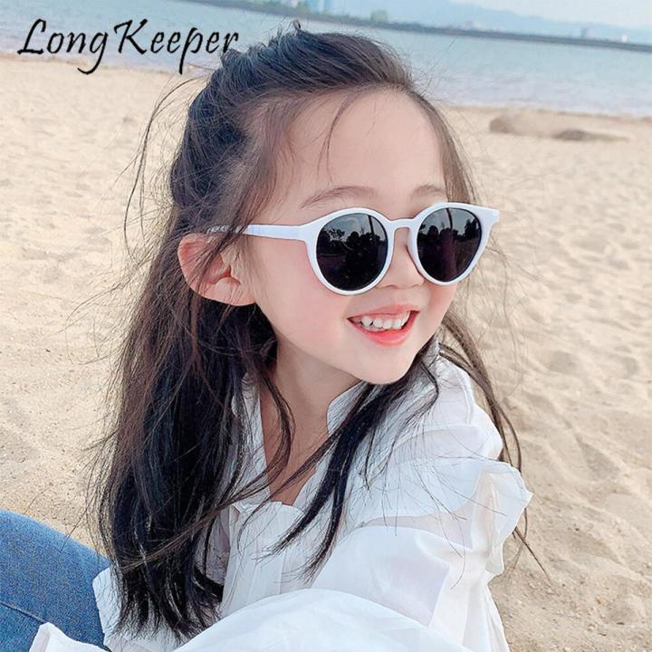 hot Fashion Round Kids Sunglasses Children Anti UV Sun Glasses Baby Vintage Cool Boys Girls Kids Child Glasses Cute White Eyewear Daraz.pk