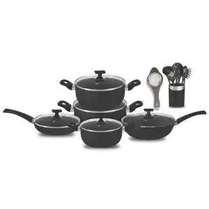 Chef%20Non-Stick%20Stylish%20Kitchen%20Set%20/%20Cookware%20Set%20With%20Combine%20Lid%20-%20Maroon%2016%20pcs%20-%20Image%204