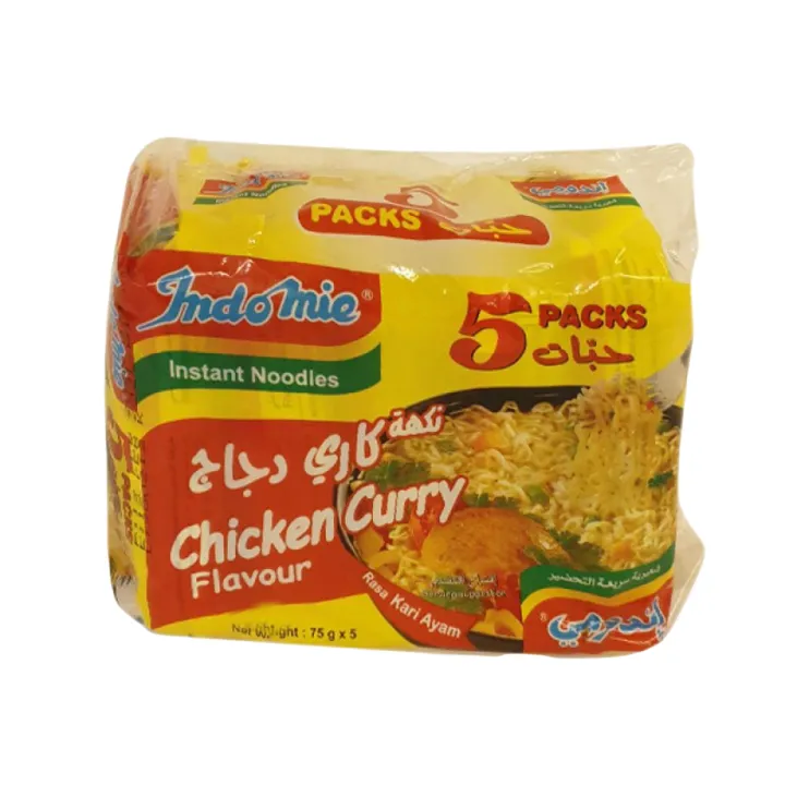 14. Indomie Chicken Curry Noodles - Pack of 5