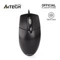 A4Tech OP-720S Optical Mouse - Silent Clicks - 1200 DPI - For PC/Laptop - Black. 