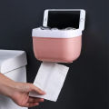 Wall Hanging Tissue Box Bathroom Kitchen-Toilet Paper Holder-Shelf Storage Box Holder-Tissue Box Plastic-Tissue Cover-Tissue Box With Mobile Holder-Tissue Box Storage-Tissue Box-Tissue Box Washroom-Tissue Box Roll. 