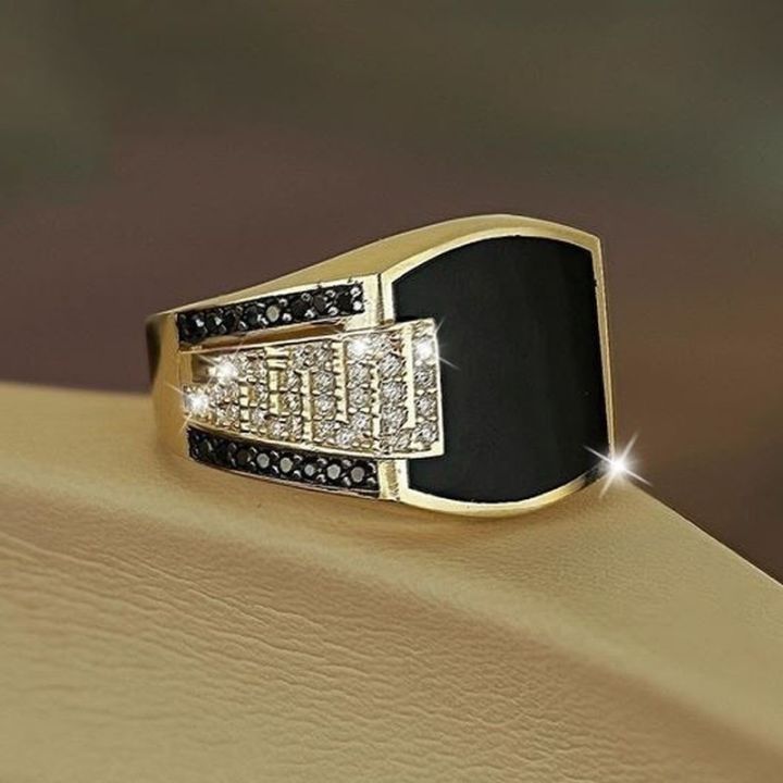 Classic%20Men%20Ring%20Fashion%20Metal%20Gold%20Color%20Inlaid%20Black%20Stone%20Zircon%20Punk%20Rings%20for%20Men%20Engagement%20Wedding%20Jewelry%20-%20Image%203