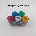 TOMZN AC 0-100Hz Hz 22MM LED frequency meter indicator pilot light Red Yellow Green white Blue. 