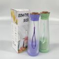 Techmanistan Random Color 400ml Crown Type Juicer Bottle, Mini Portable Blender Fruit Mixers, 400ml Electric Juicer, Anti Drip Blender, Mini Shake Smoothie Blender, Crown Type Portable Rechargeable Juicer. 